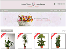 Tablet Screenshot of maisamflowers.com